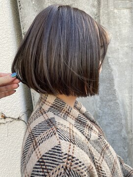 ロプート(Loput) ミニボブ×地毛風カラー