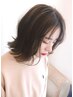 <美髪>似合わせカット+透明感THROWカラー+コタトリートメント ¥14080→¥13080