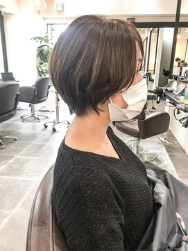 サロンドミルク 溝の口店(salon de MiLK) ナチュラルな丸みの時短ショート
