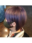 【高田馬場 BAKLA】ダブルブリーチで作るパープルシルバー