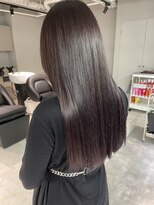 リンドトウキョウ ウメダ(LINDO TOKYO)&nbsp;透けるラベンダー　ブリーチなしカラー