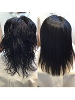 チェルシー 柏の葉キャンパス 髪質改善ケラチンブローアウトダブル施術　【縮毛矯正剤不使用】