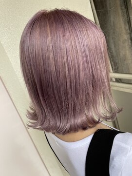 メモリーズ(Memories) 【Memories】韓国風モーブピンク×外ハネボブ