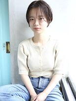 バース(BIRTH)&nbsp;天神【BIRTH】前髪なしショート×ひし形ハンサムショート