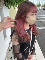 ブランシェ 小牧店(BRANCHE)&nbsp;☆フェイスフレーミングインナーカラーピンク☆ 具志