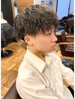 アイリーヘアデザイン(IRIE HAIR DESIGN) 【IRIE HAIR赤坂】ツイストスパイラル×ツーブロック