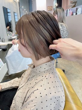 ココ 西葛西南口店(COコ) ハニーベージュカラー|西葛西インナーカラー