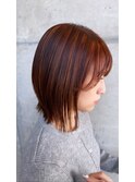 《AO hair》オレンジベージュ