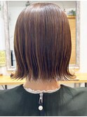 20代30代40代ナチュラルハイライト立体感ショコラアッシュ