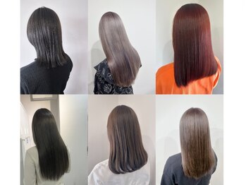 ベースヘアーデザイン(BASE HAIR DESIGN)の写真/サラ艶美髪☆ナチュラルで柔らかな質感の愛されストレートヘアに【縮毛矯正/デジタルパーマ/宇都宮美容室】