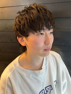 ディスイズバーバーセカンド(THIS IS BARBER 2nd) メンズウルフヘア×メンズパーマ