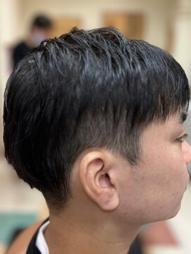 アポロカットステージ 相模大野店 アップバング/ツーブロックマッシュ<理容室>[メンズ/相模大野]