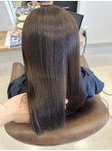 縮毛矯正×ツヤカラー