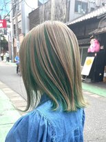 ロア 福岡天神本店(LORE) ダブルカラーベージュカラーケアブリーチカラーハイトーンカラー