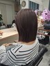カット+ケア縮毛矯正+保湿トリートメント￥27,500→￥24500