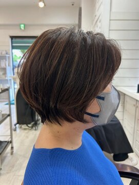 テラス ヘアアンドボタニカル(terrace) terrace岩政/ショートボブ/30代40代/姪浜