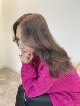 スティル ヘアアンドアイラッシュ(STILL hair&eyelash) 【野呂】レイヤーカット×グレージュカラー