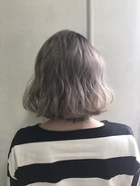 siena ミルクティーグレージュ×ウェーブ