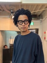 ビーバイエイトジェンツ(Bee by EIGHT GENTS)&nbsp;カルマパーマ／ベリーショート/ダークアッシュ/ニュアンスパーマ