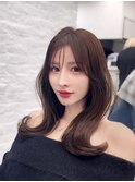韓国ヘア/韓国スタイル/縮毛矯正/髪質改善/レイヤーカット