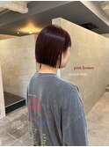 uncut bob × pink brown