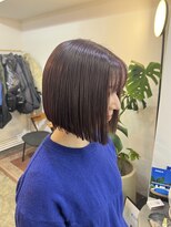 アル 心斎橋(alu)&nbsp;オリーブグレー/小顔に見せるヘア/ココアベージュ