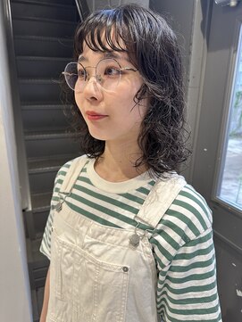 フェンヘアーアイス 中目黒(Fen.hair ici) 20代30代40代大人可愛いハードパーマナチュラルくせ毛風