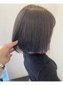 透け感抜群！透明感カラー