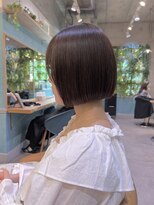 ロンドフルール 大宮東口(Lond fleur) くびれヘア/アプリコットオレンジ/髪質改善/縮毛矯正/前髪/大宮