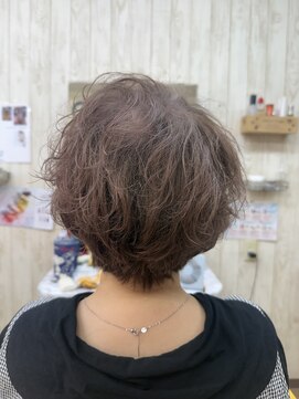 ブレイブシザー(BRAVE SCISSOR) パーマでもメリハリのあるショート