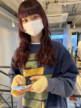 ヌープヘアーアイス(NUUP.hair ici) 大人ラベンダーグレージュ◎透明感カラー×小顔レイヤー