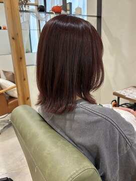 ニコ 四街道(nico) ピンクブラウン/くびれヘア/四街道ニコ【瀬戸山舞】