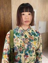 ルノ(RUNO)&nbsp;ぱつっとボブ・ショート/タッセルボブ/くびれ/20代/ぱっつん