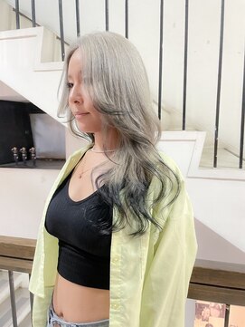 サボ(sabo) 韓国ヘア/顔まわり/デザインカラー/レイヤー/透明感カラー