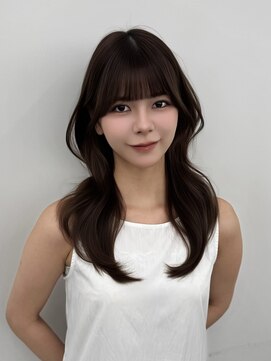 アマトウキョウスマートサロン(AMA TOKYO×Smart Salon) くびれレイヤー/顔まわりカット/レイヤーカット/小顔ヘア