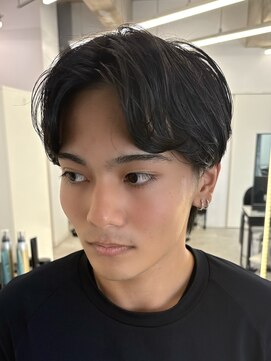 ウィル バイ ブラウン(Vir by Brown) 大人の色気髪/メンズパーマ/毛流れパーママッシュ