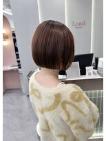ロンドリゼル 札幌(Lond RiseL) オリーブグレー/前髪/ボブ/マロンベージュ/レイヤーカット/小顔