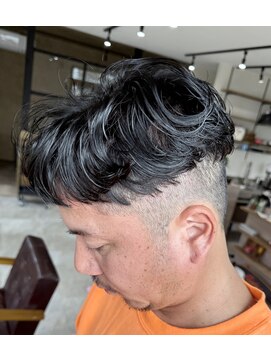 ルノ(Luno) ツーブロック　ニュアンスパーマ