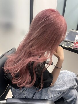 ホープ(hope) レイヤー/ピンクカラー/ブリーチ/ハイトーン