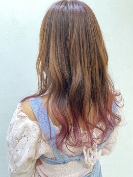 リーナ ビューティガーデン(LiNA BeautyGarden) ラベンダーベージュ×ピンク