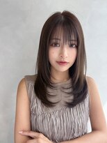 TLUUS 梅田茶屋町店【トゥルーズ】前髪&韓国レイヤー&ボブ&髪質改善【4/4~(予定)】 【TLUUSイメチェン前髪ピンクベージュクールショート】