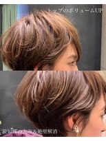 ロビー 青山(ROBBY)&nbsp;ショートヘア/マッシュショート/大人/パーマ/30代/40代