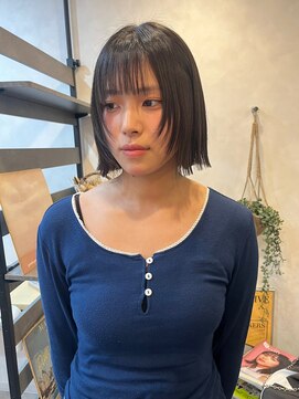 ソワンドゥブレスココ 京都店(soin de brace coco.) 髪質改善ストレート× レイヤーボブ