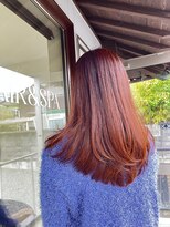エン(en)&nbsp;重めロング＋ハイグラデーション