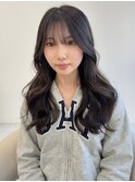 韓国風/レイヤー/前髪/顔まわり/小顔/2wayバング/髪質改善/縮毛