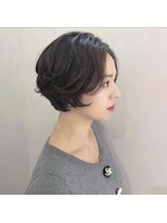 アンドワン 自由が丘(＆ONE)&nbsp;大人ボブ×ニュアンスパーマ
