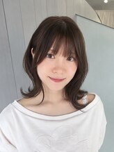 ルトワ(Lutowa)&nbsp;ダークパープル/ナチュラルショート/ミルクブラウン/夏/東広島