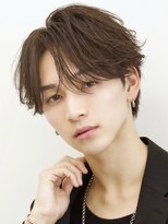 エイド 本店(aid)&nbsp;ニュアンスアップバングショートメンズミディアム