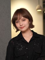 ロッカ 銀座中央通り店(LOCCA)&nbsp;骨格ストレートに似合うくびれボブ/外ハネ