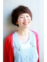 フェリチタ ひばりヶ丘(FELICITA) くせ毛風ショートスタイル